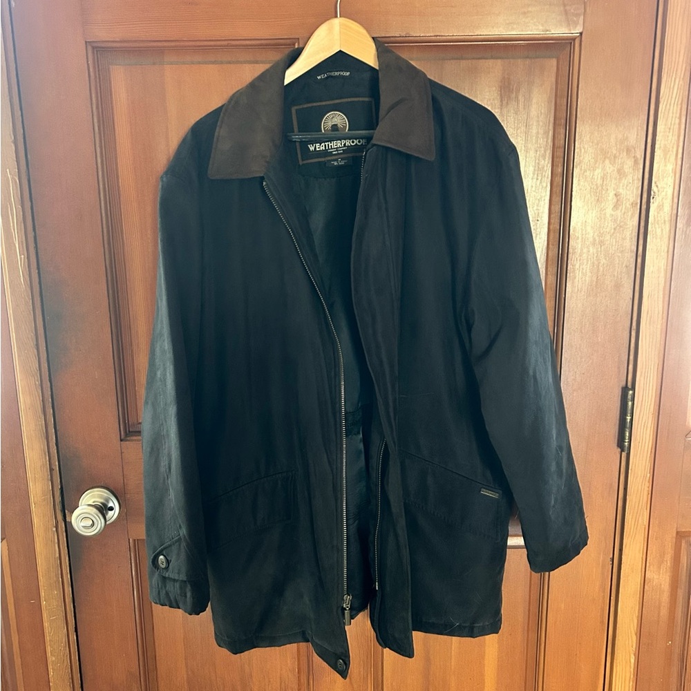 Weatherproof Men's Black / Brown Jacket